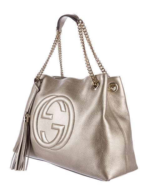 gucci gold chain shoulder bag|Gucci shoulder bag price.